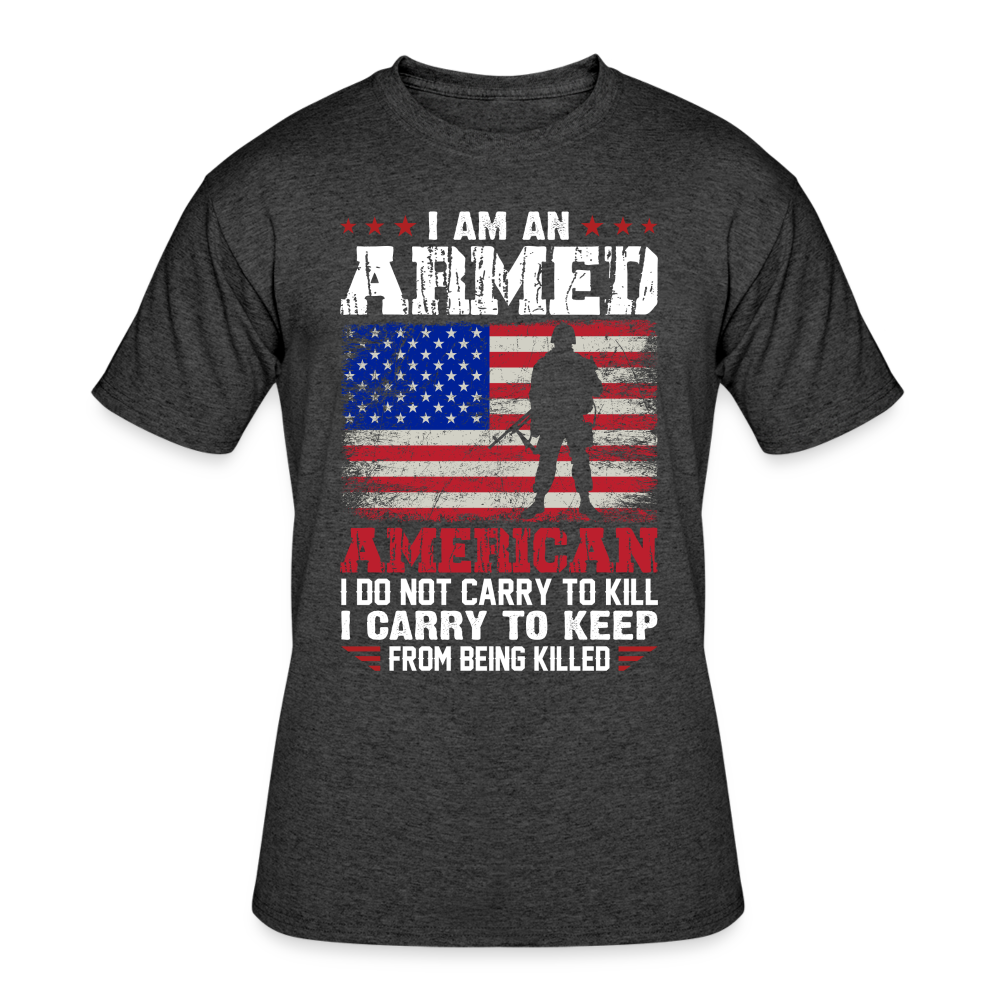 I Am An Armed American - heather black