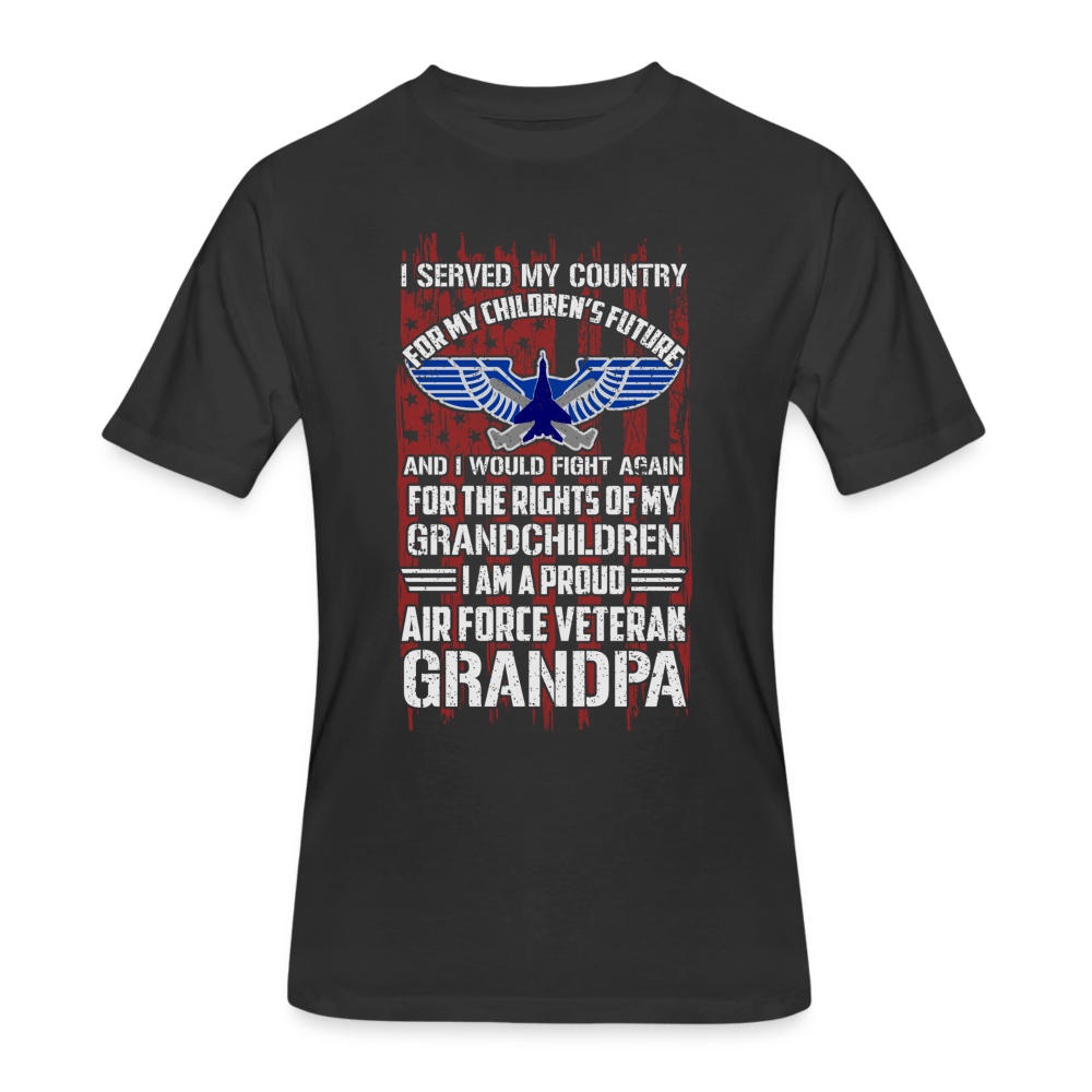 Airforce Veteran Grandpa - black