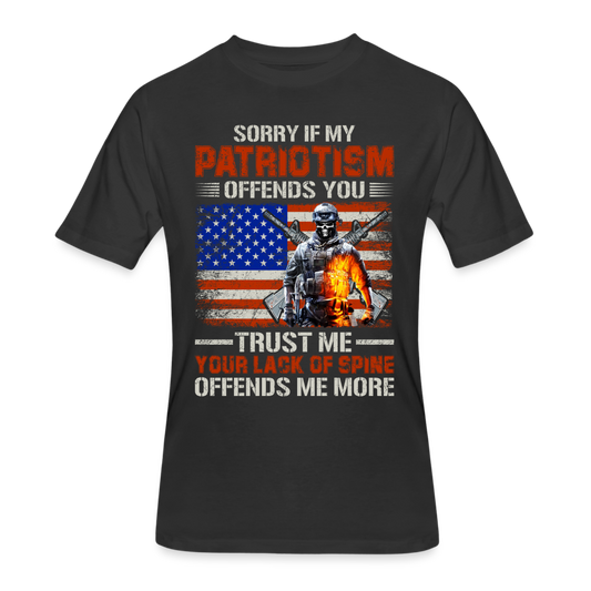 Sorry If My Patriotism Offends You - black