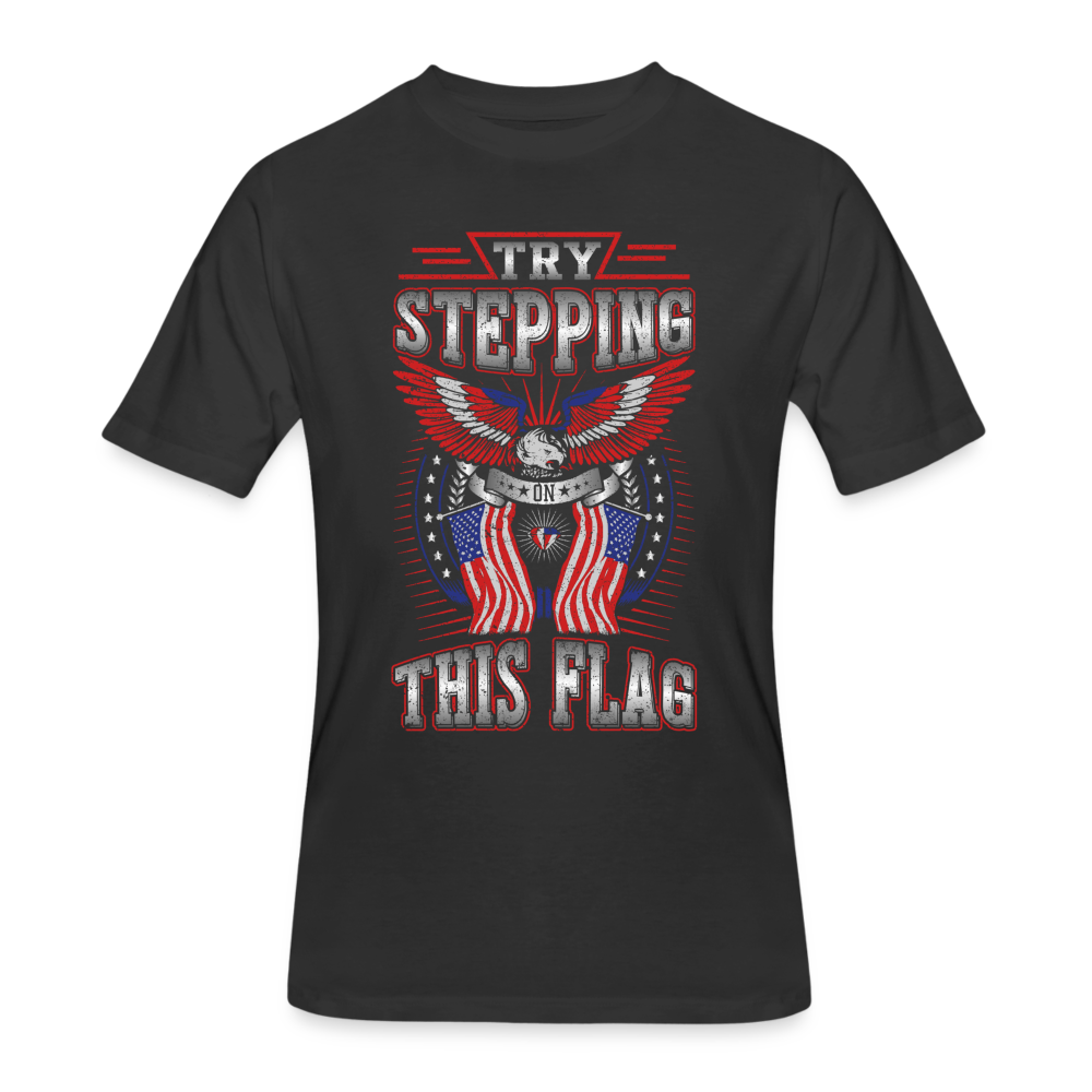 Try Stepping On This Flag - black