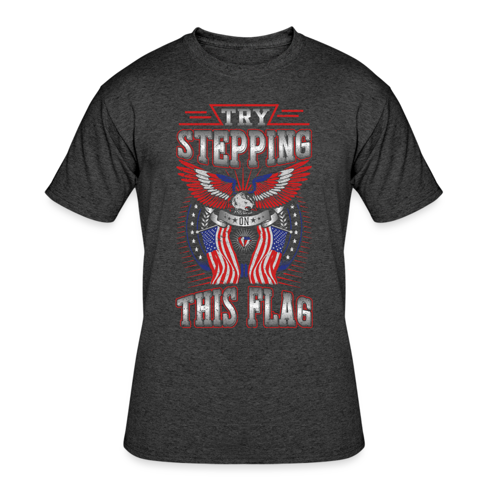 Try Stepping On This Flag - heather black