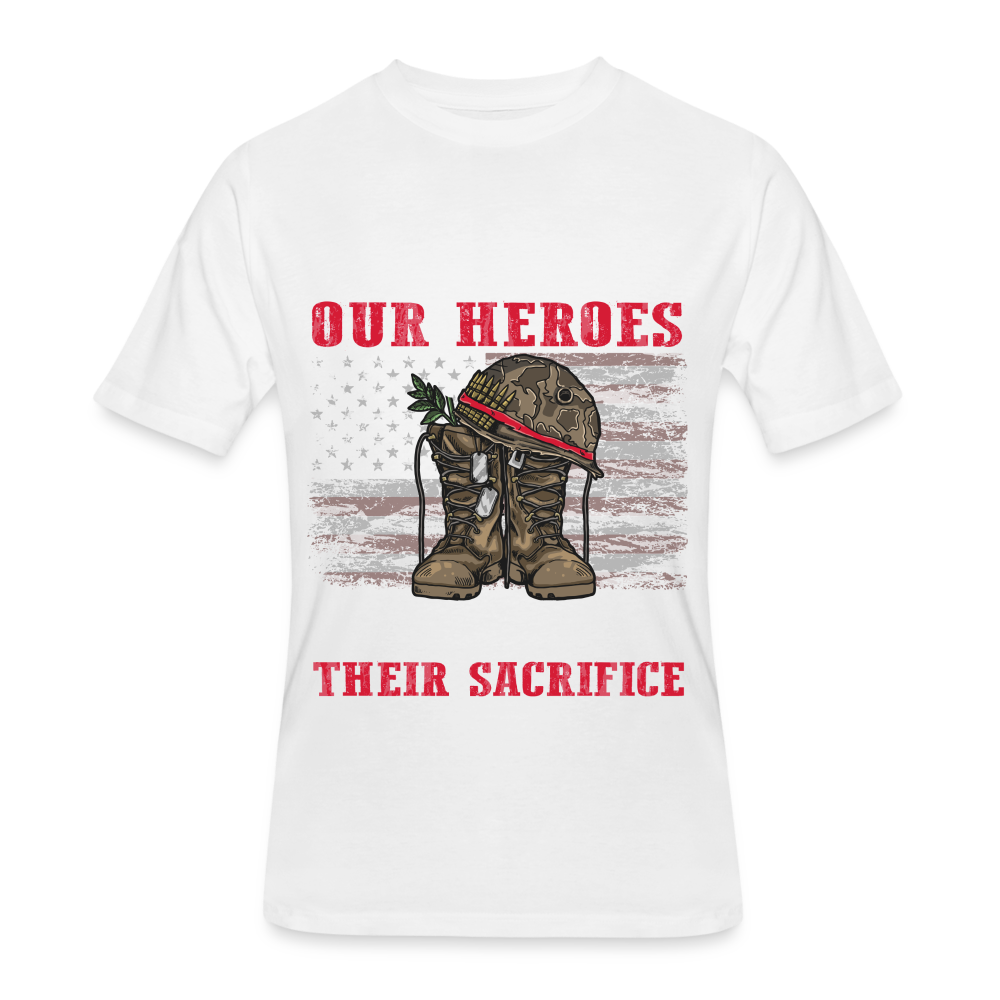 Honoring Our Heros - white