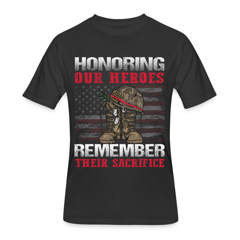 Honoring Our Heros - black