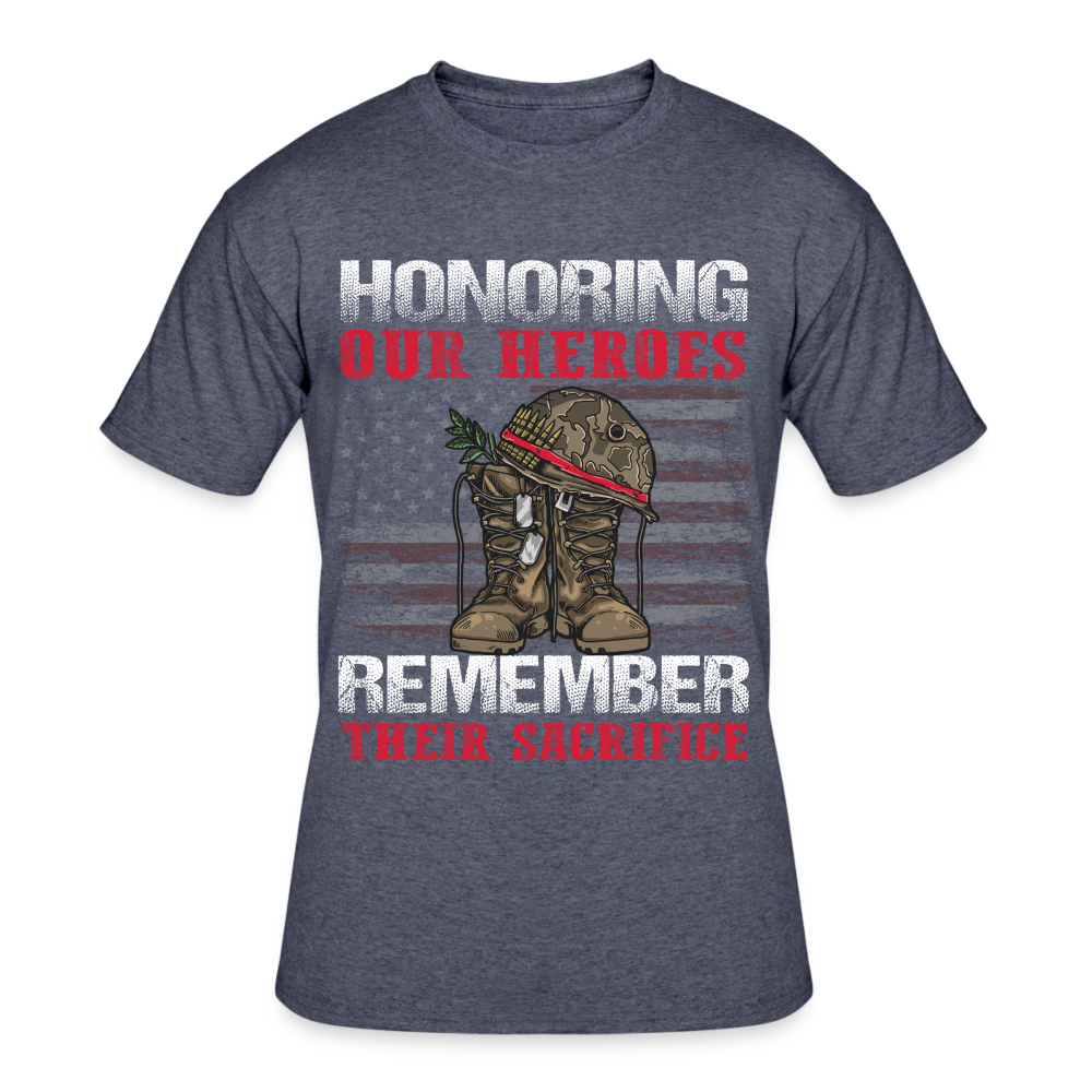 Honoring Our Heros - navy heather