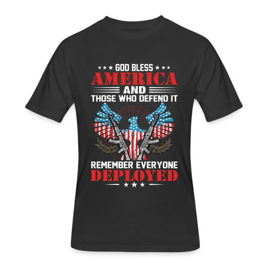 God Bless America - black