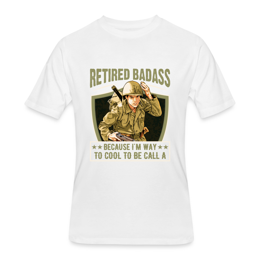 Retired Badass - white