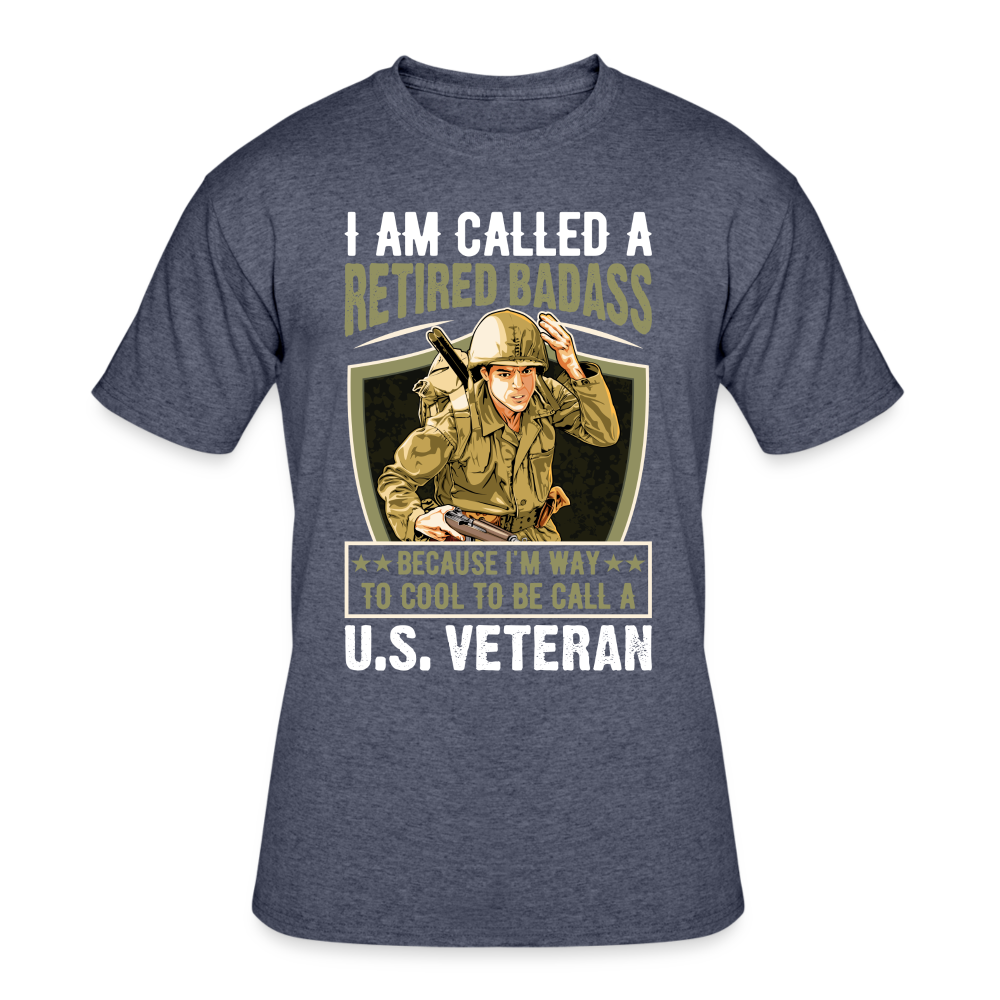 Retired Badass - navy heather