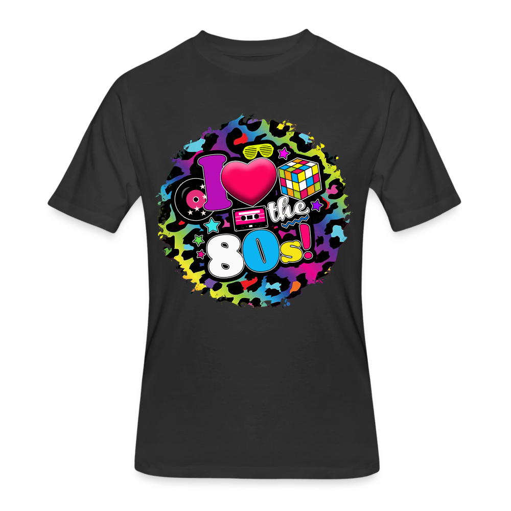 I Love the 80s - black