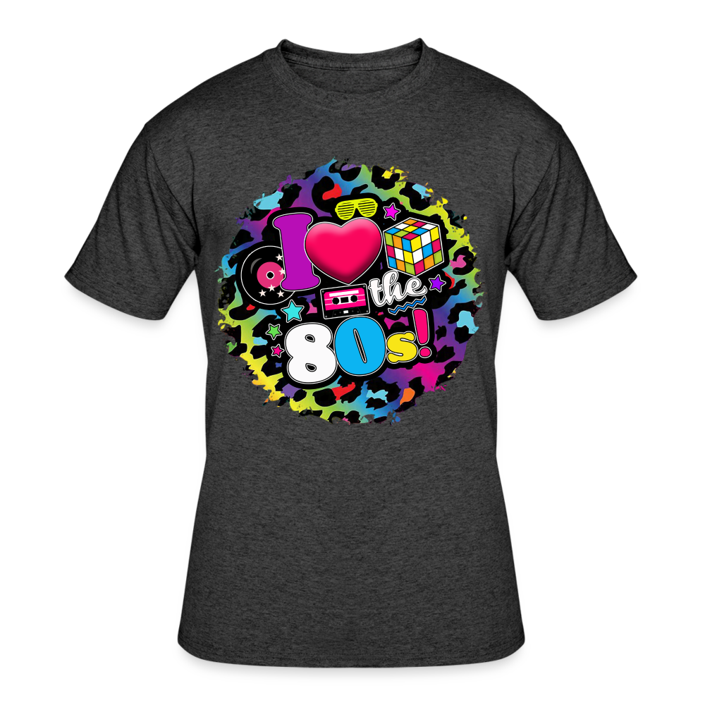 I Love the 80s - heather black