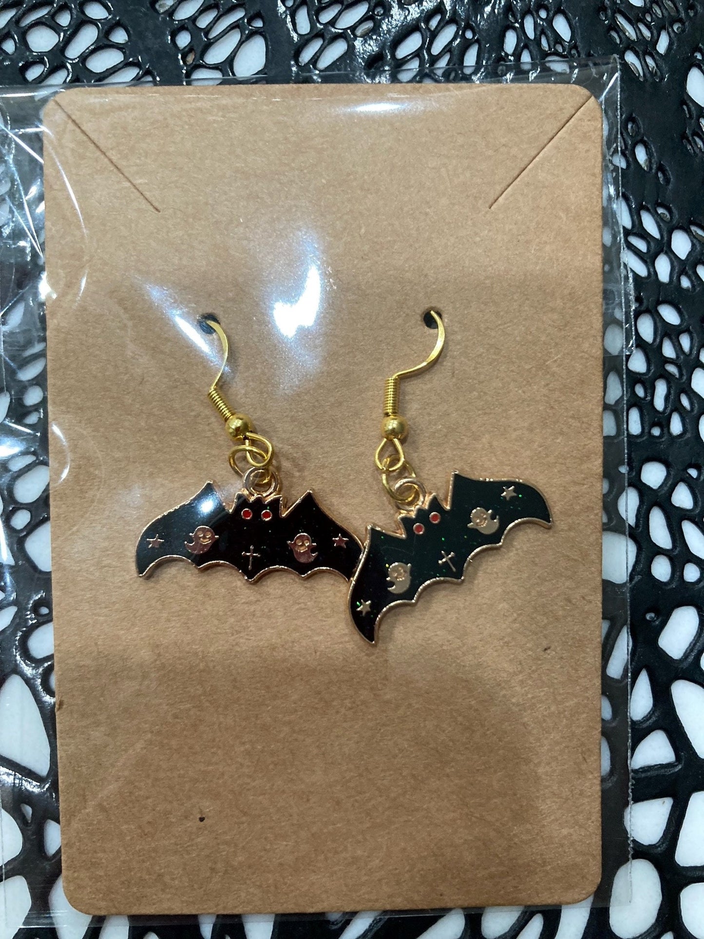 Cute, Funny, Halloween Dangle Earrings for Holiday in Assorted Styles.